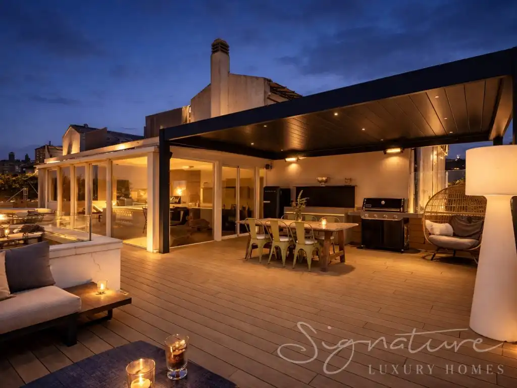 Penthouse mit Aufzug zur Miete in Calle Arago, imagen 7