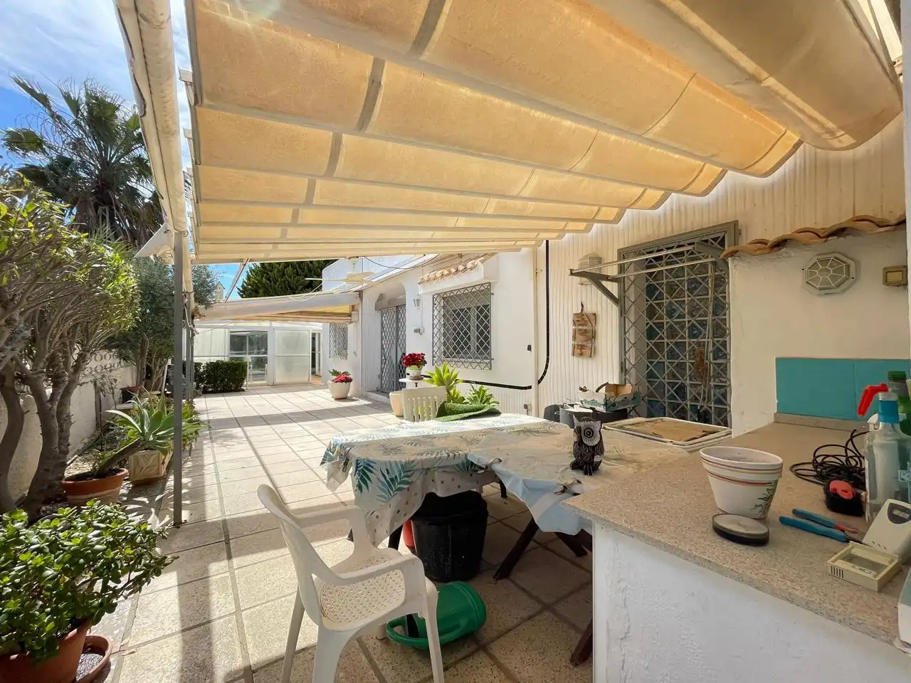 Terrace of Houses for sale in La Manga del Mar Menor  with Air Conditioner, Heating and Private garden