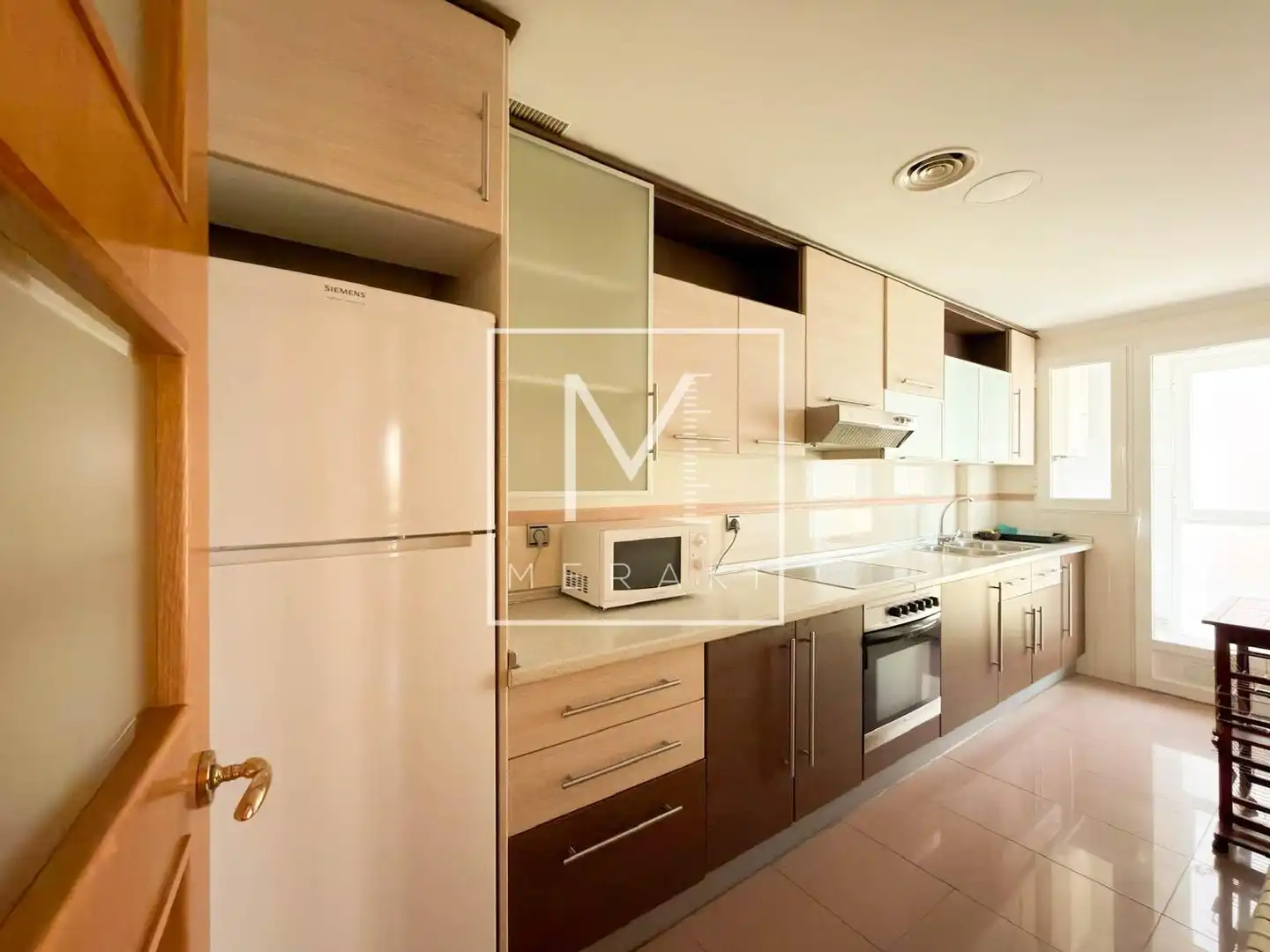 Kitchen of Apartments for rent in Albacete  with Air Conditioner, Heating and Furnished