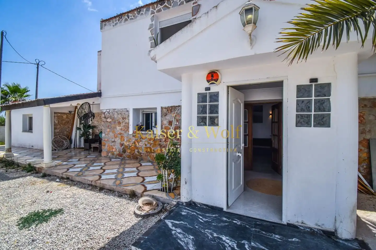 Vista exterior de Finca rústica en venta en Crevillent con Jardín privado, Terraza y Piscina