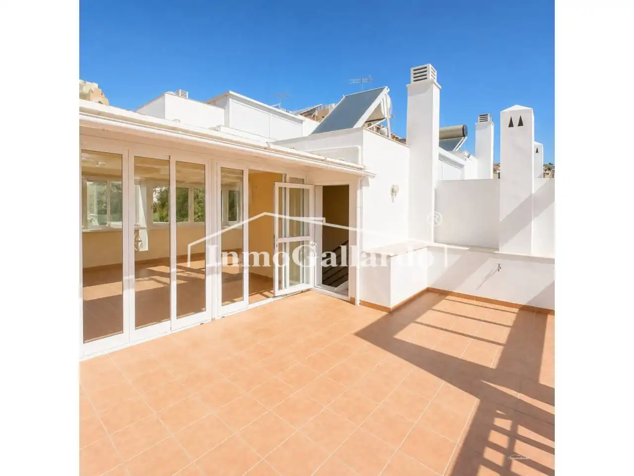 Exterior view of Detached homes for sale in Rincón de la Victoria  with Air Conditioner, Heating and Terrace