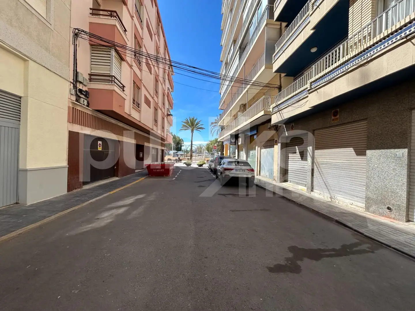 Vista exterior de Garaje en venta en Santa Pola