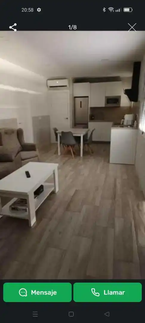 Wohnzimmer von Erdgeschoss zur Miete in Córdoba mit Klimaanlage, Möbliert und Ofen