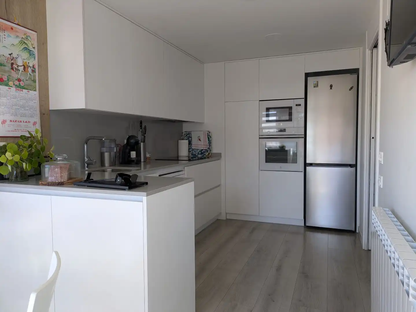 Küche von Wohnung zum Verkauf in Monzón mit Klimaanlage, Heizung und Terrasse