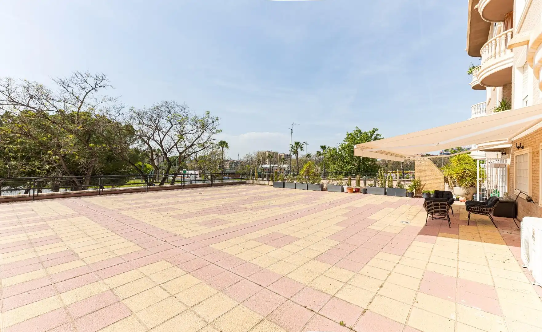Terraza de Piso de alquiler en Murcia con Aire acondicionado y Terraza