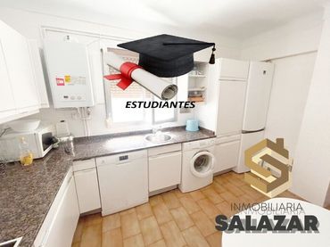 Piso con ascensor en alquiler en Luis Briñas Kalea