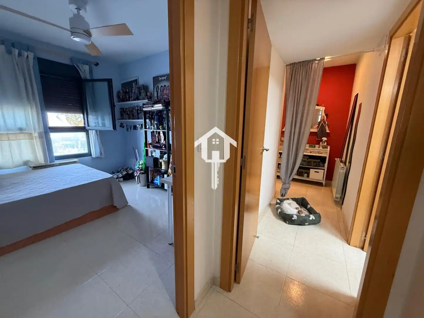Bedroom of Flat for sale in San Vicente del Raspeig / Sant Vicent del Raspeig  with Air Conditioner, Private garden and Furnished
