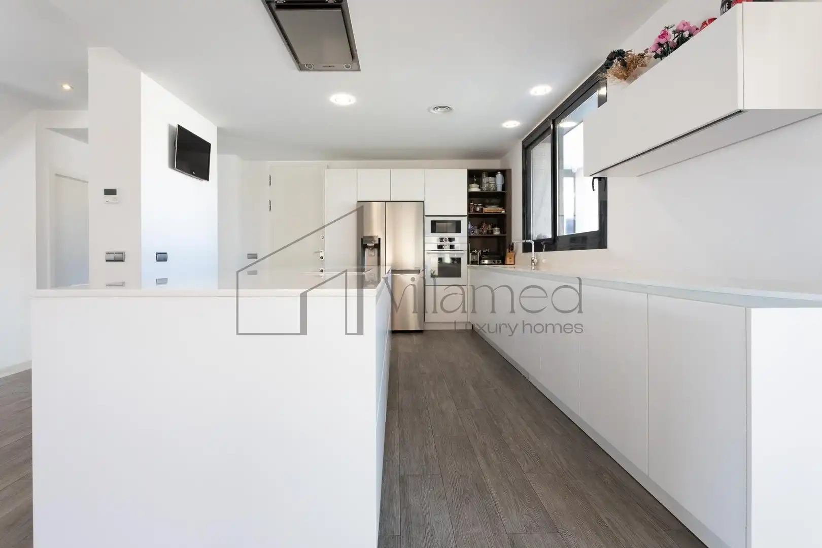 Cocina de Casa o chalet en venta en L'Eliana con Aire acondicionado, Calefacción y Jardín privado