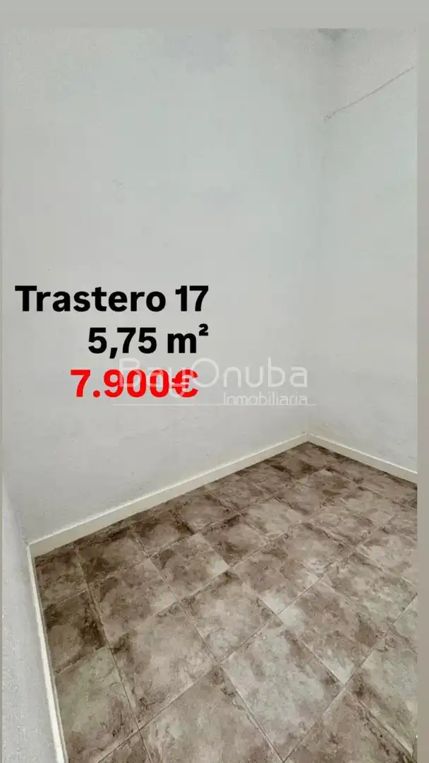 Vista exterior de Trastero en venta en Huelva