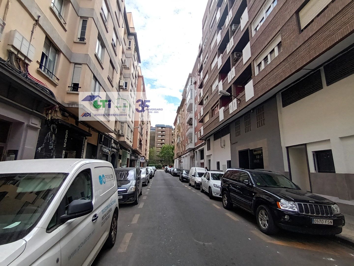 Vista exterior de Piso en venta en  Zaragoza Capital