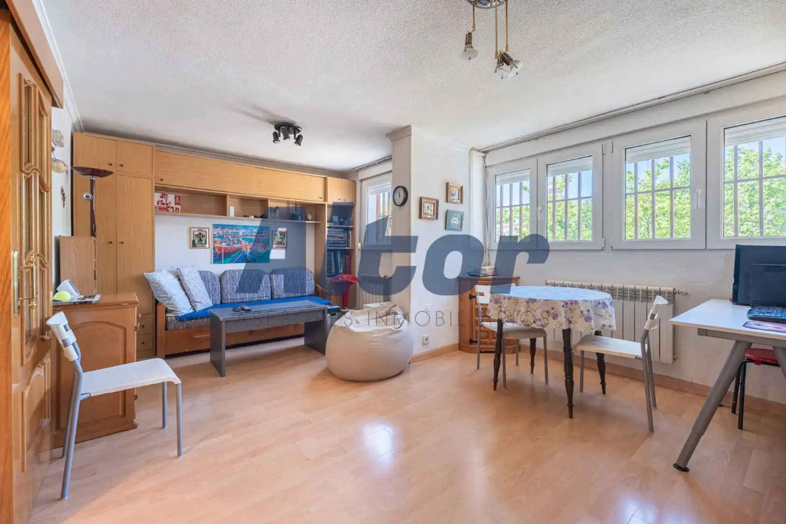 Living room of Flat for sale in Madrid  with Heating and Furnished