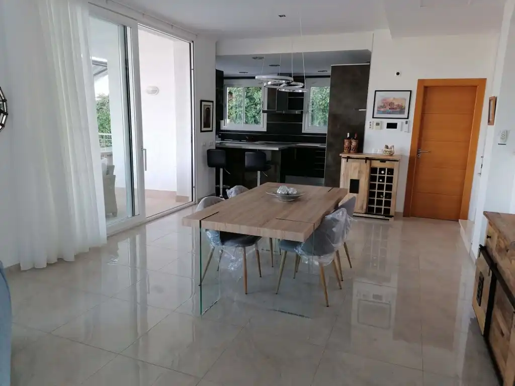 Menjador de Casa o xalet de lloguer en Calvià amb Aire condicionat, Jardí privat i Terrassa