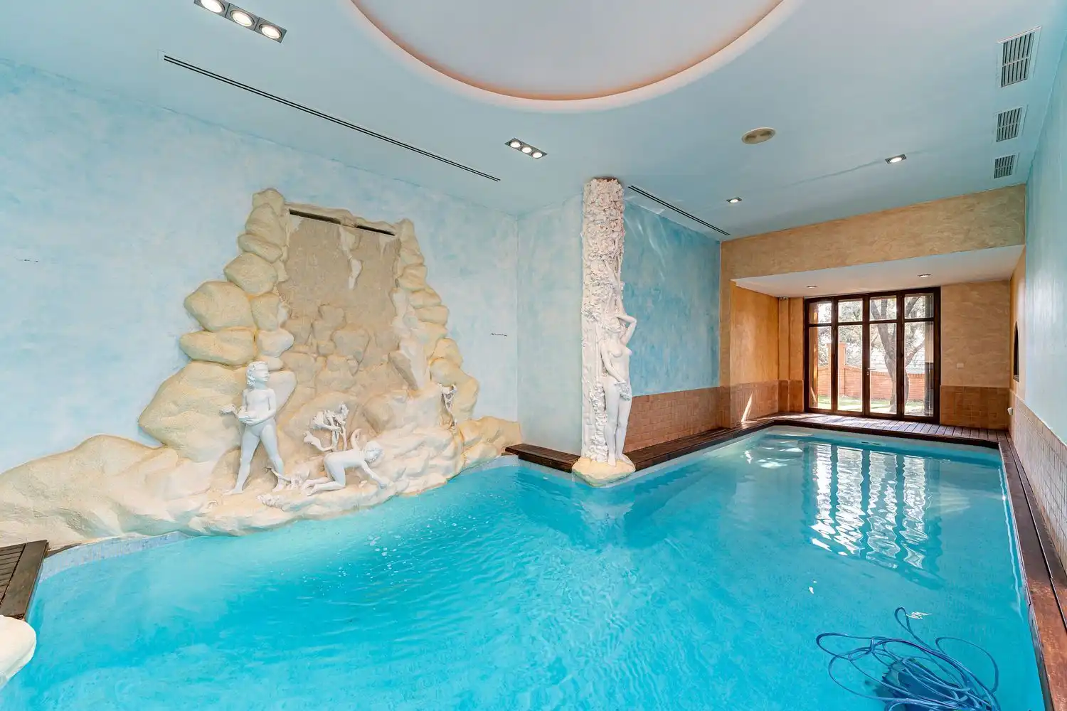 Piscina de Casa o chalet en venta en Nuevo Baztán con Aire acondicionado, Jardín privado y Terraza