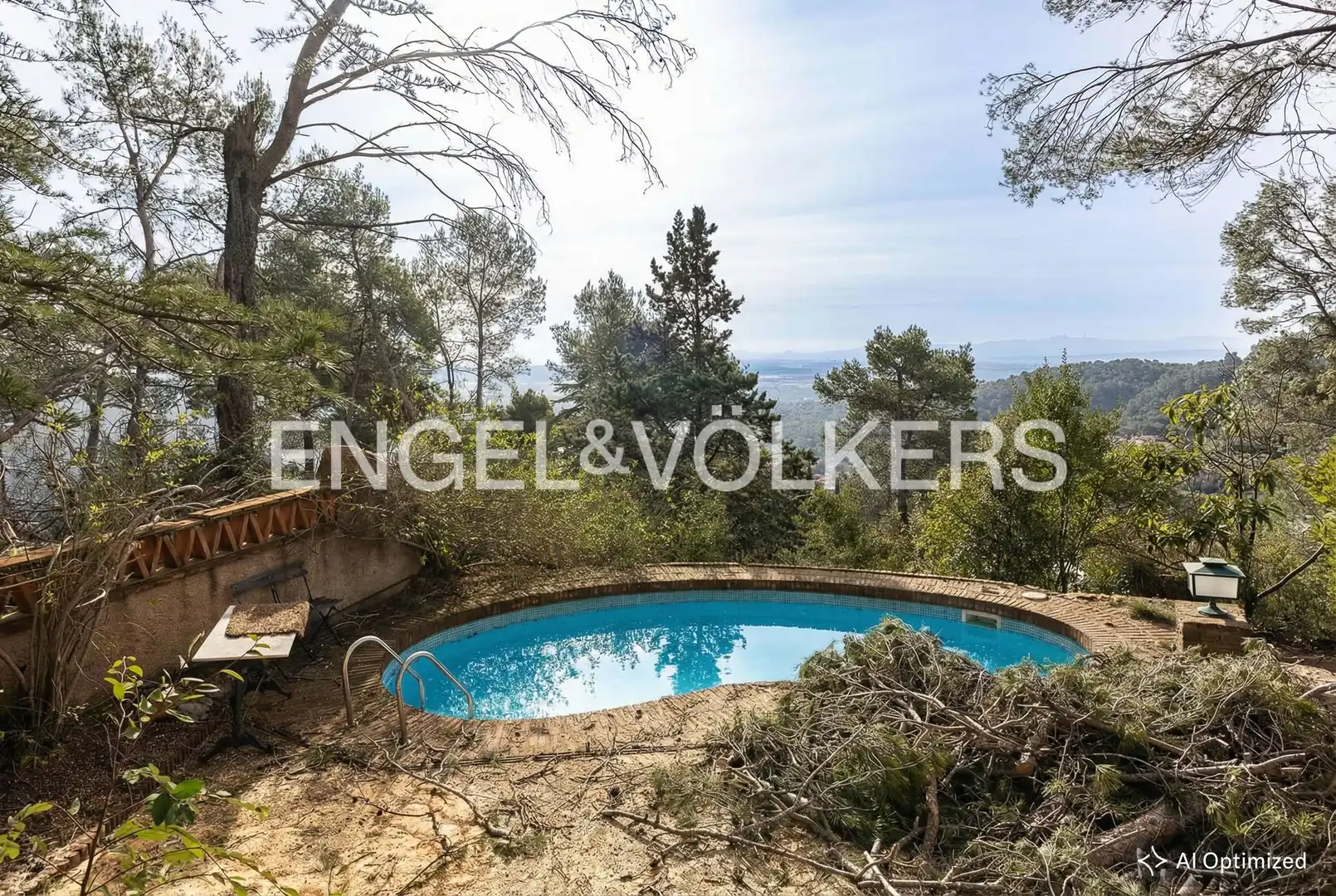 Piscina de Casa o xalet en venda en Castellar del Vallès amb Calefacció, Jardí privat i Terrassa