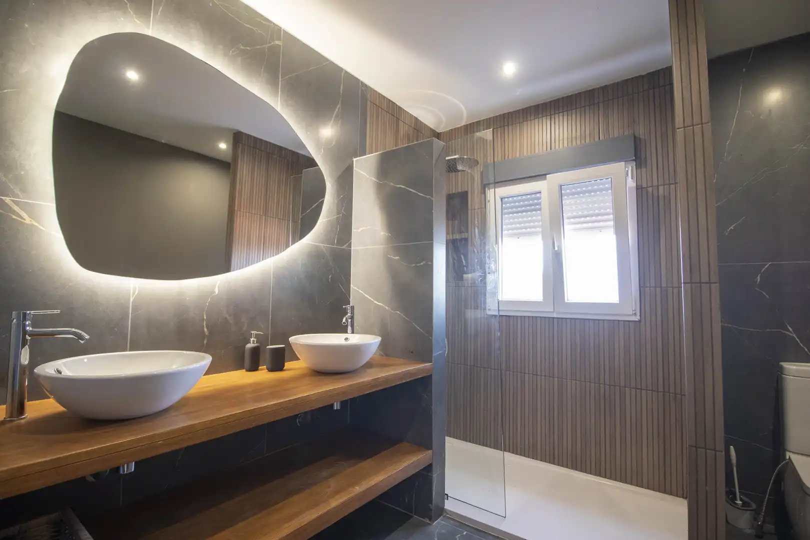 Bathroom of Houses for rent in Tacoronte  with Air Conditioner, Private garden and Terrace