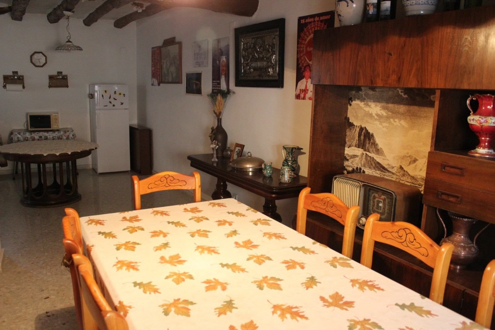 Menjador de Finca rústica en venda en Robres amb Terrassa, Traster i Balcó