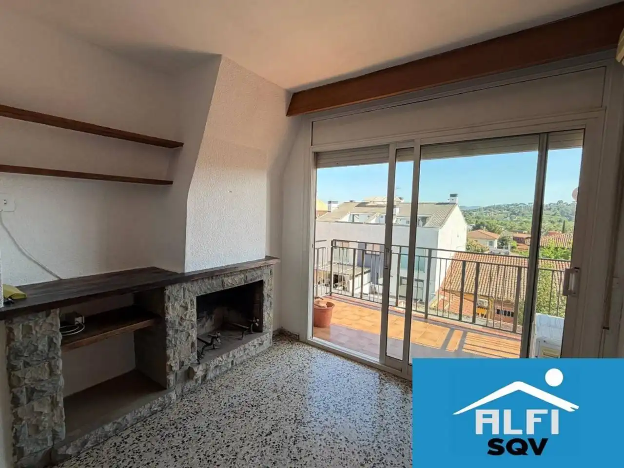 Vista exterior de Piso en venta en Sant Quirze del Vallès con Calefacción, Trastero y Balcón