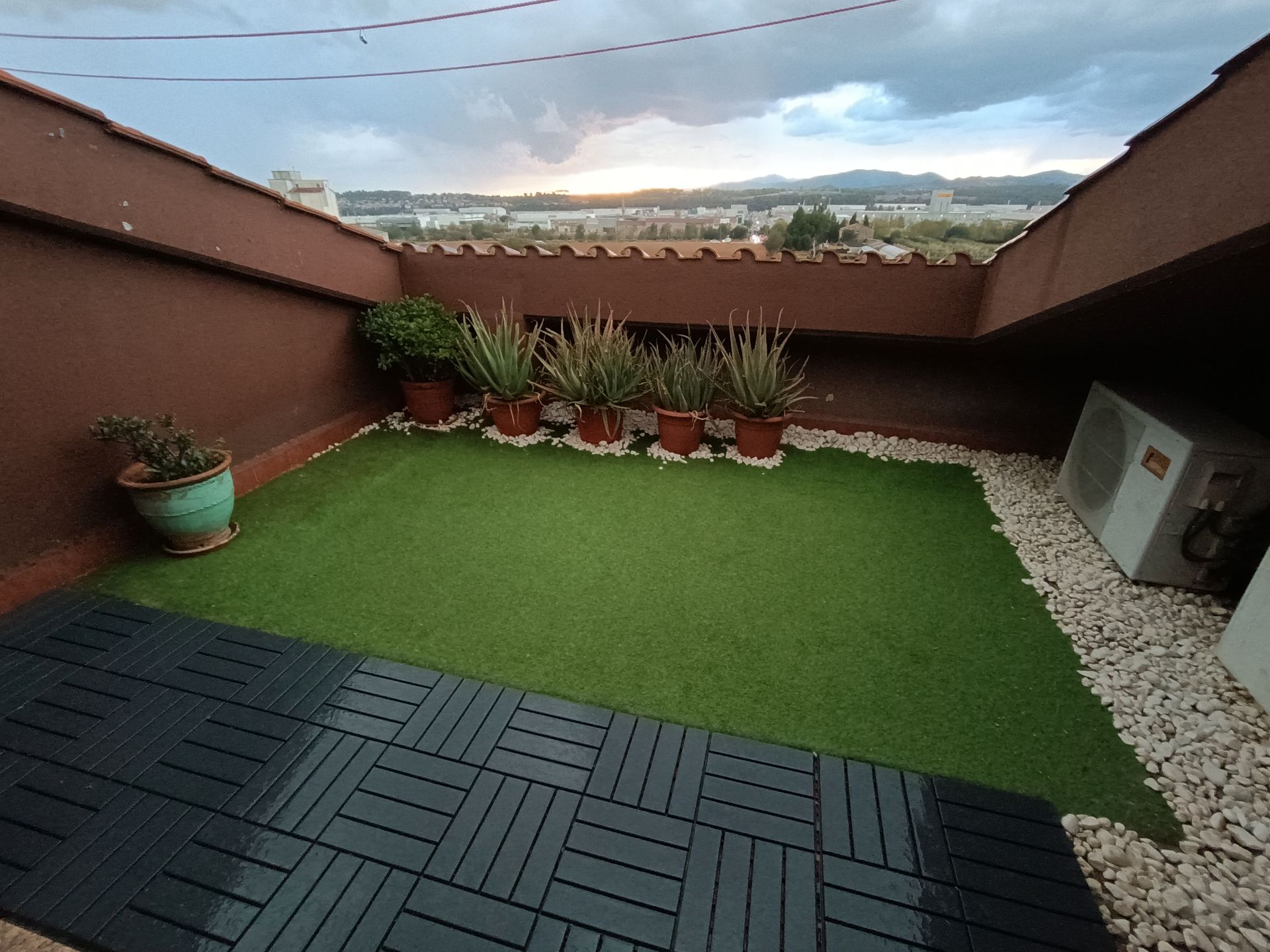 Terrace of Duplex to rent in Les Franqueses del Vallès  with Air Conditioner, Heating and Terrace