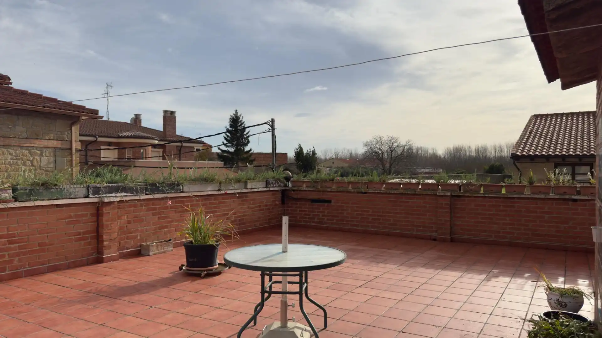 Terraza de Finca rústica en venta en Baños de Rioja con Calefacción, Jardín privado y Terraza