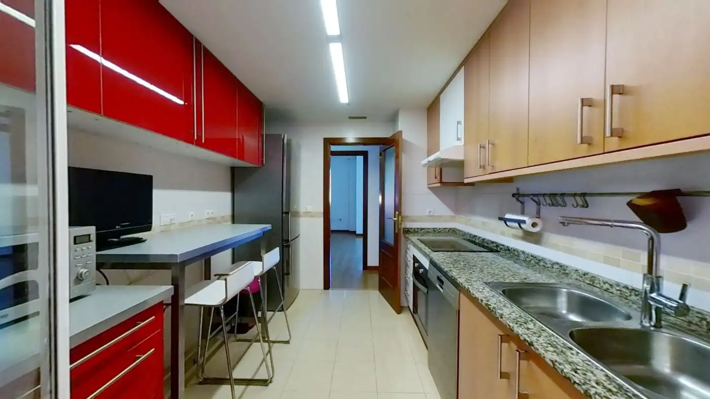 Kitchen of Flat for rent in Alicante / Alacant  with Air Conditioner, Terrace and Furnished