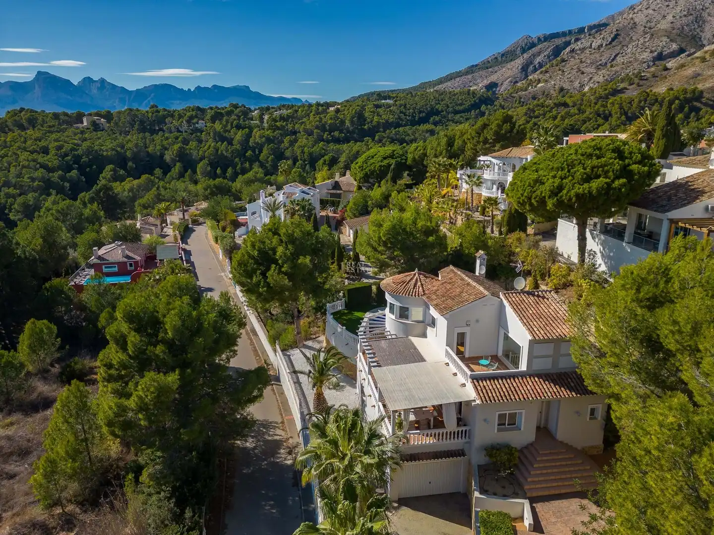 Vista exterior de Casa o chalet en venta en Altea con Aire acondicionado, Calefacción y Terraza