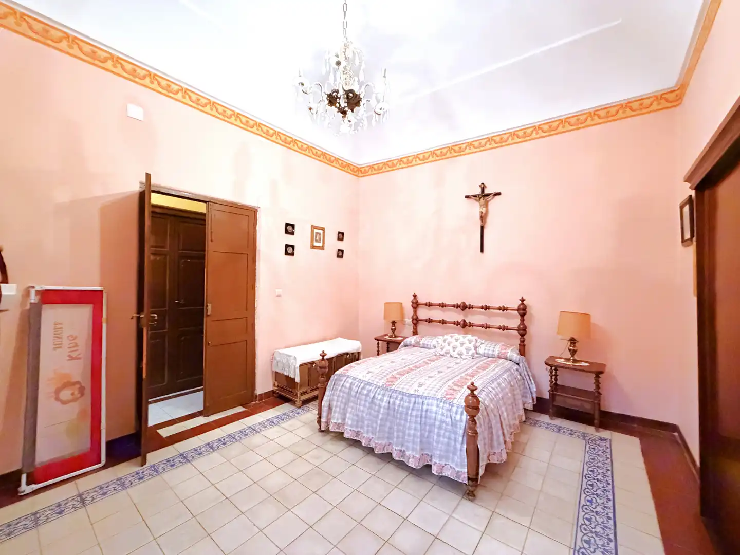 Dormitori de Casa adosada en venda en Zafra amb Aire condicionat i Balcó