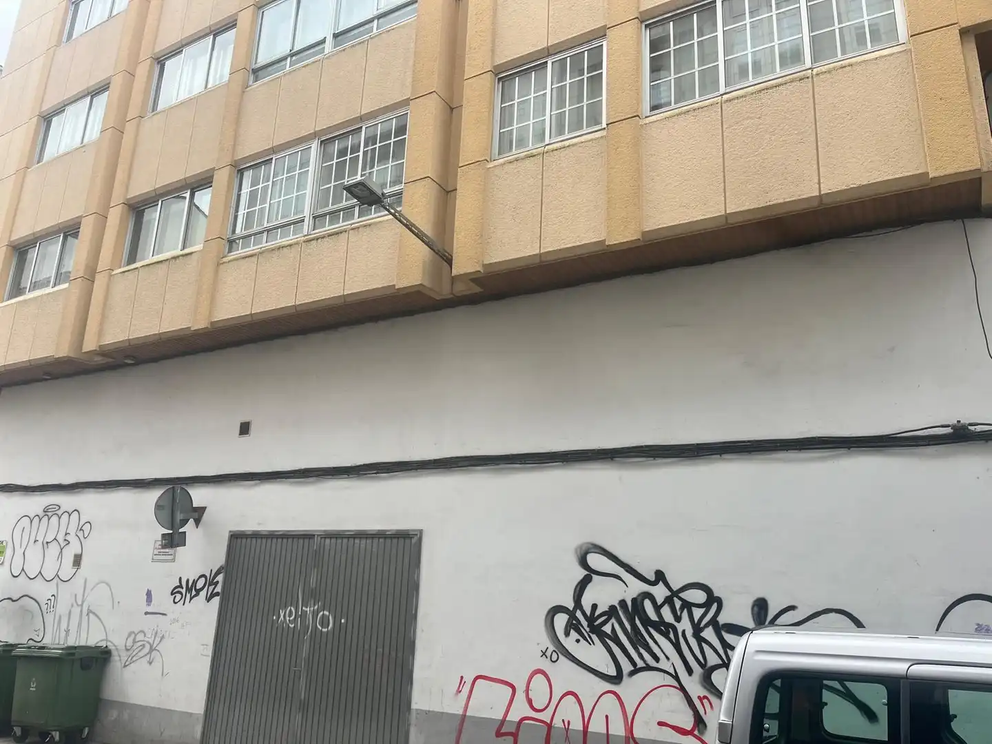 Vista exterior de Garaje en venta en Ferrol