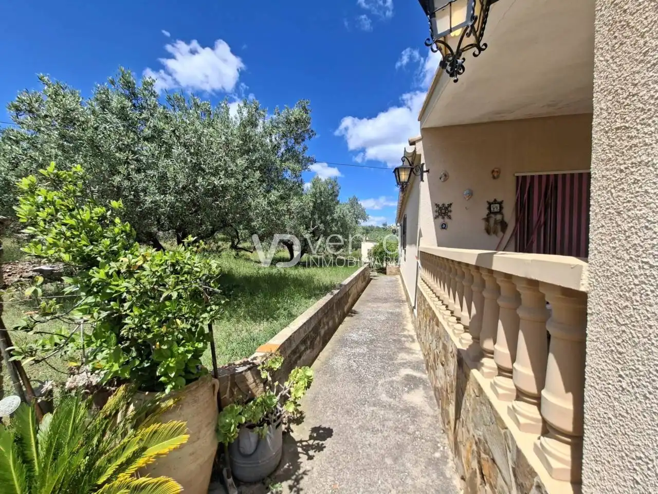 Vista exterior de Casa o chalet en venta en Enguera con Aire acondicionado, Calefacción y Jardín privado