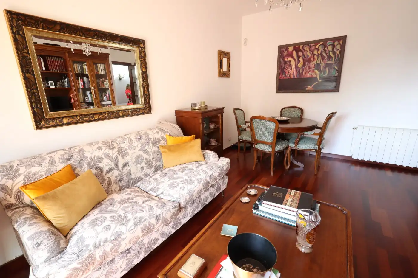 Sala de estar de Piso en venta en Barcelona con Calefacción y Balcón