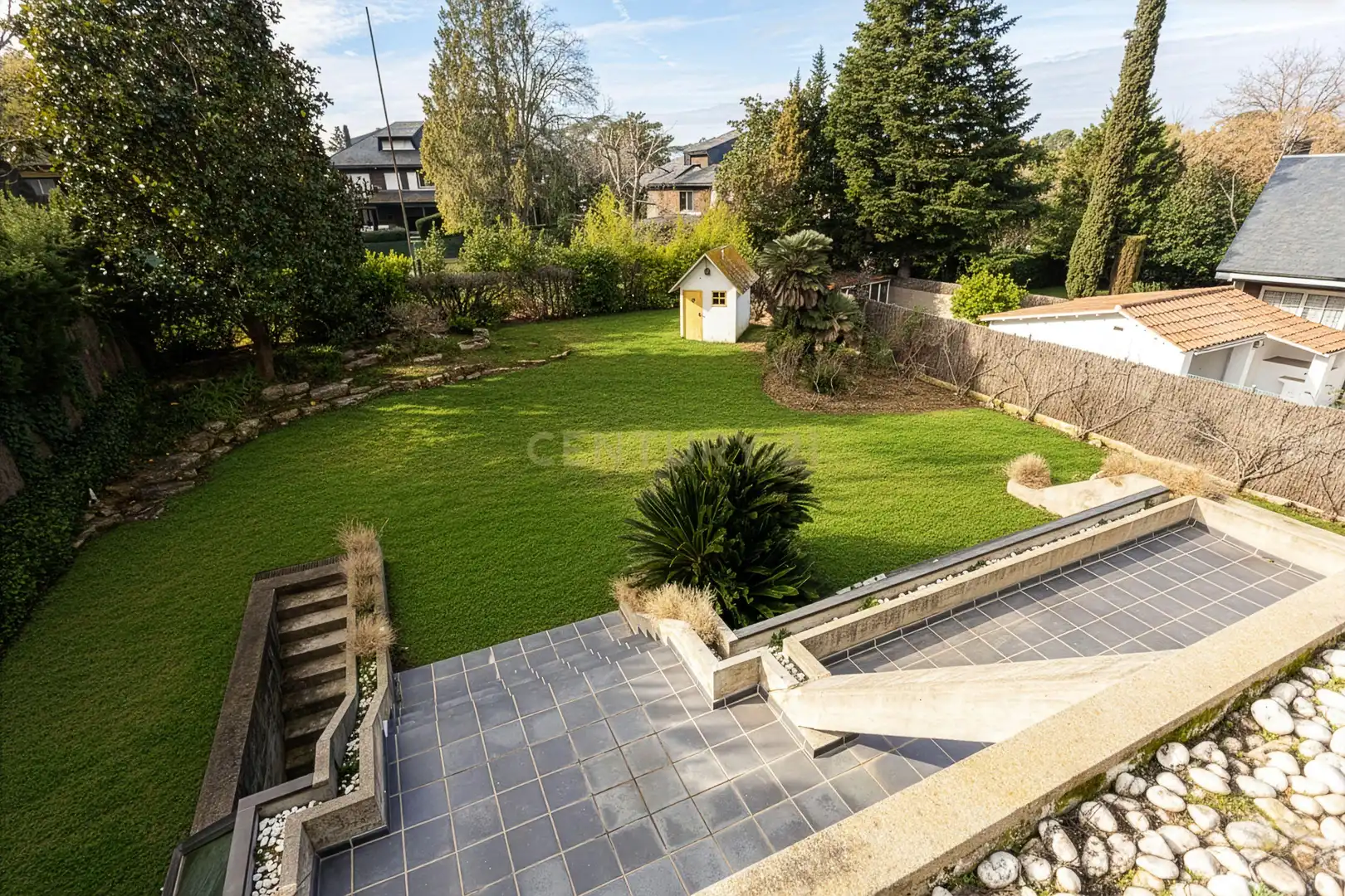 Jardín de Casa o chalet de alquiler en Sant Cugat del Vallès con Jardín privado y Piscina