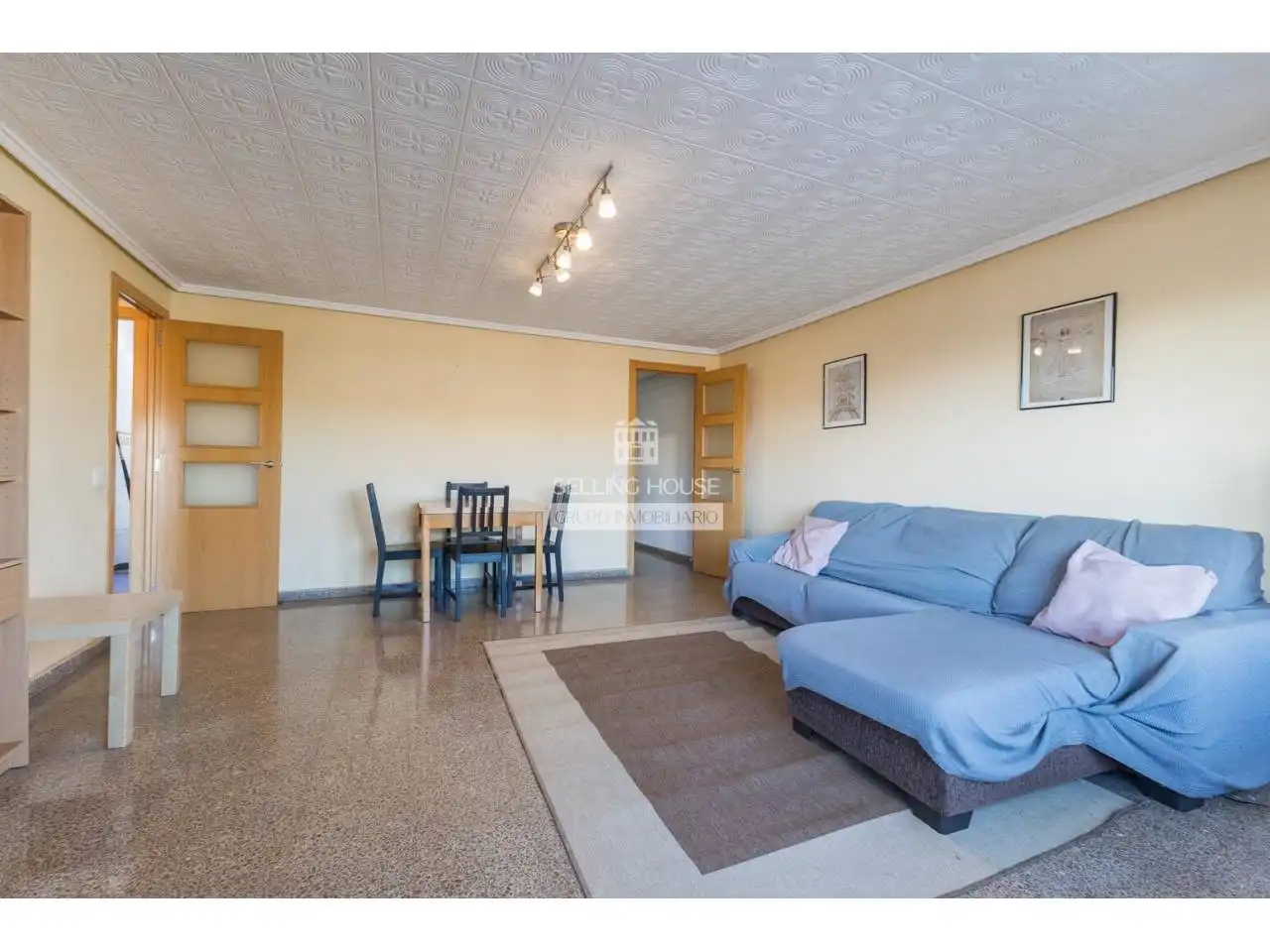 Sala de estar de Piso en venta en Valencia con Aire acondicionado y Balcón