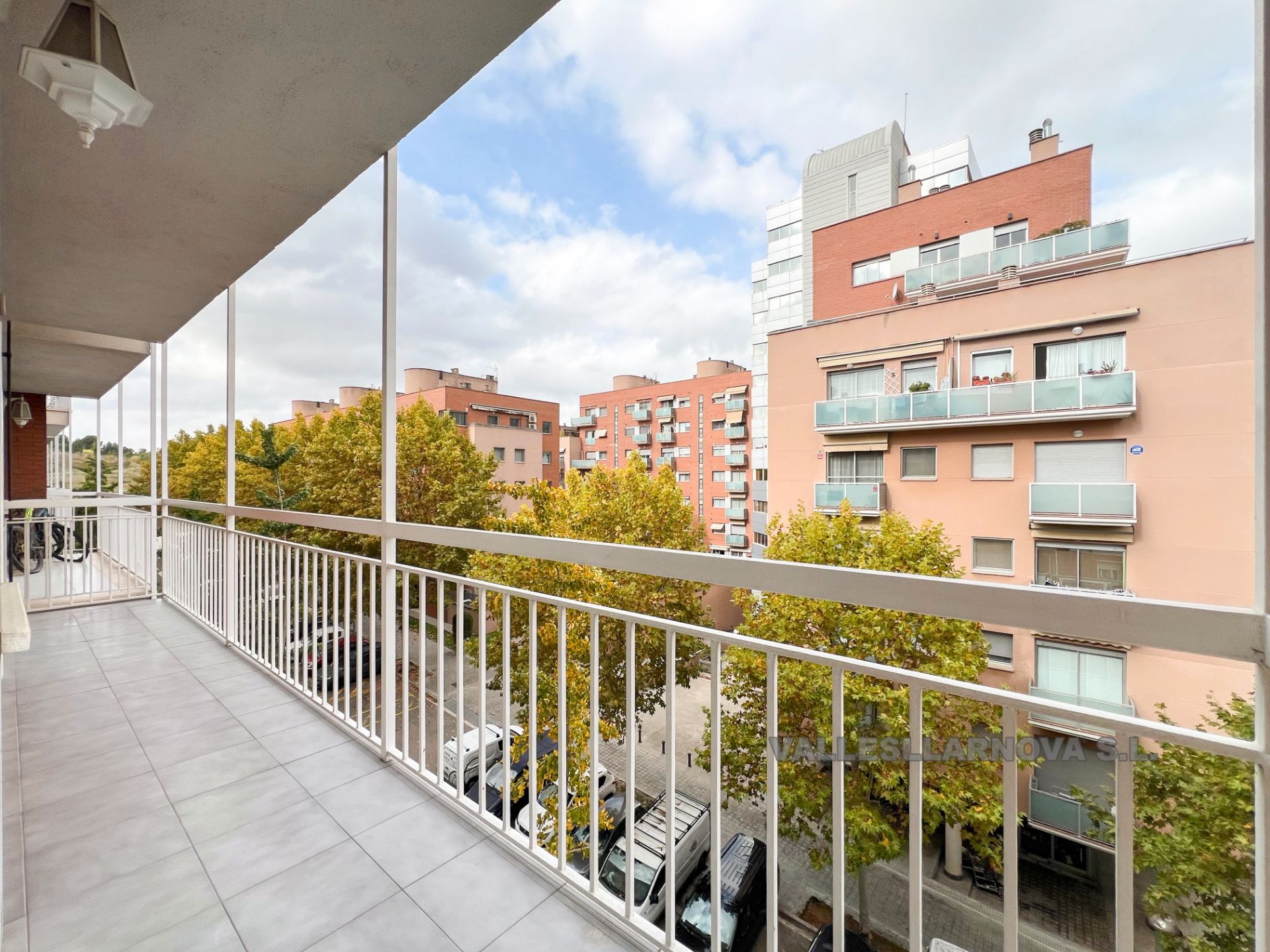 Terrace of Flat for sale in Mollet del Vallès  with Heating, Furnished and Balcony