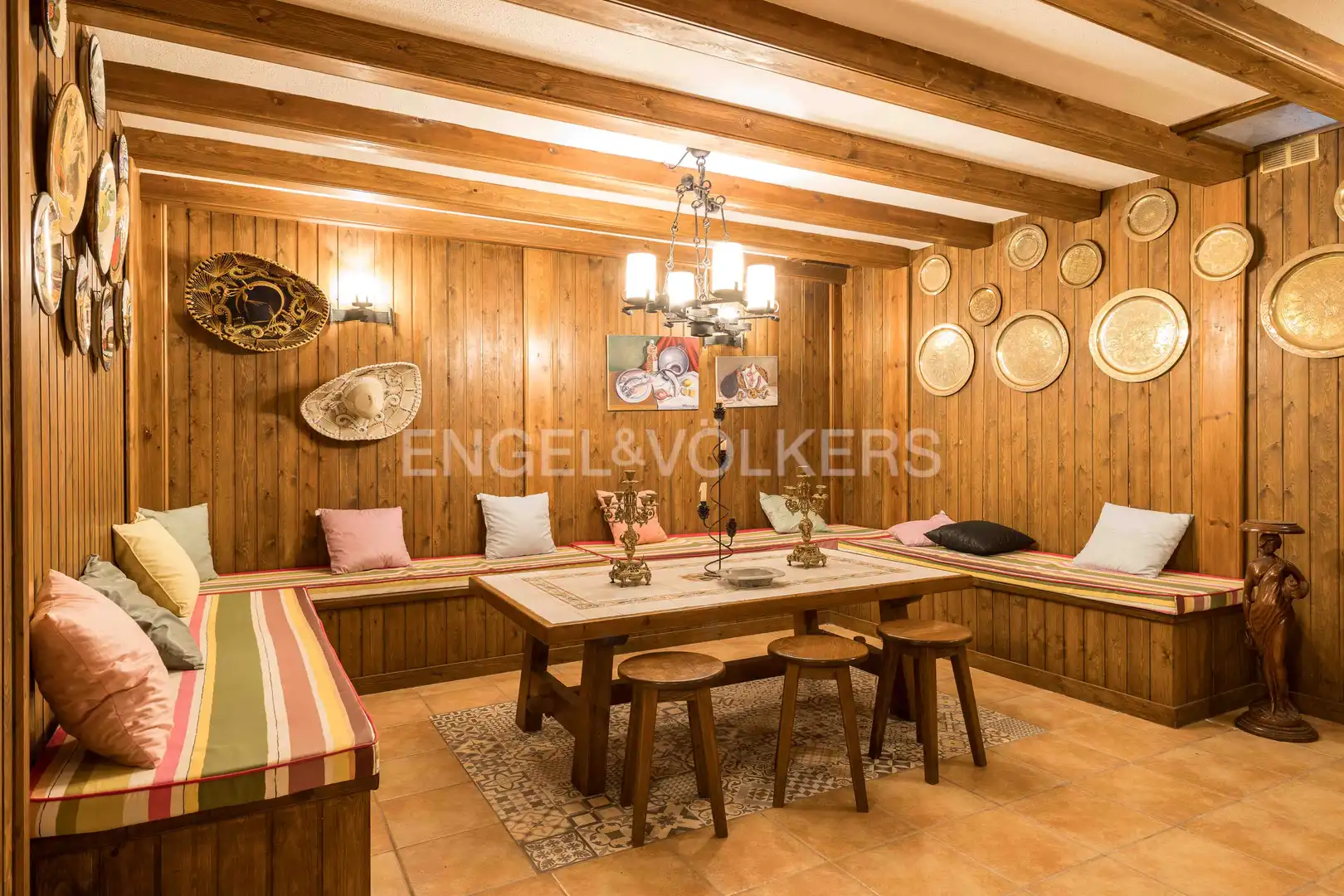 Comedor de Casa o chalet en venta en Creixell con Aire acondicionado, Calefacción y Jardín privado