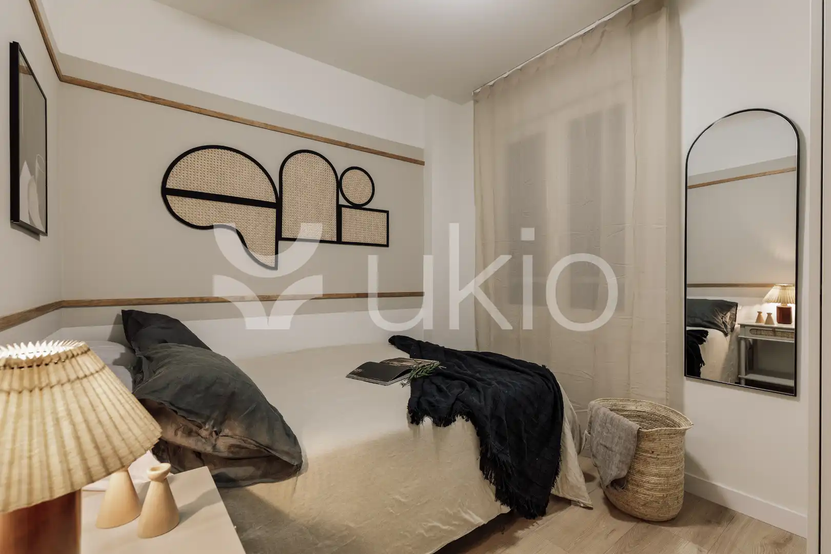 Bedroom of Apartments for rent in Barcelona  with Air Conditioner, Furnished and Oven
