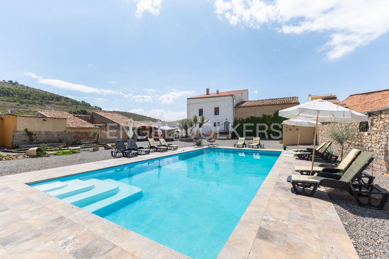 Piscina de Casa o xalet en venda en Alcublas amb Aire condicionat, Calefacció i Jardí privat
