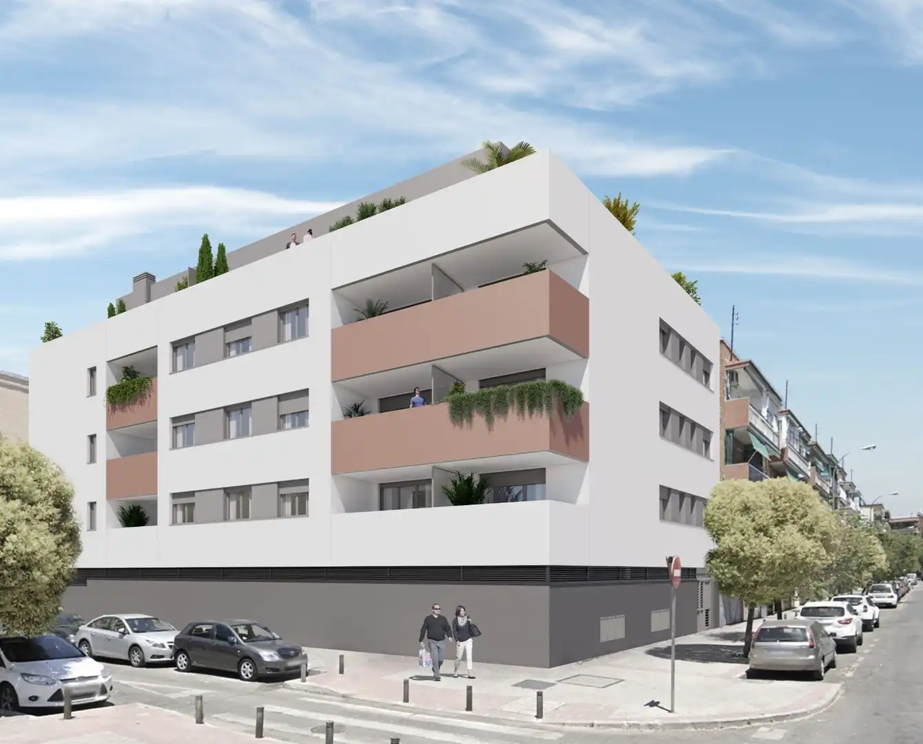 Neubau-Wohnung mit Aufzug zum Verkauf in Calle de Manuel Laguna 42