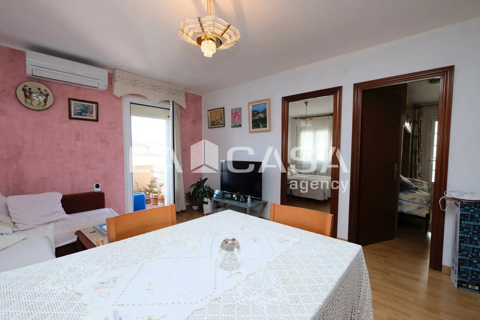 Sala d'estar de Pis en venda en Barcelona amb Balcó