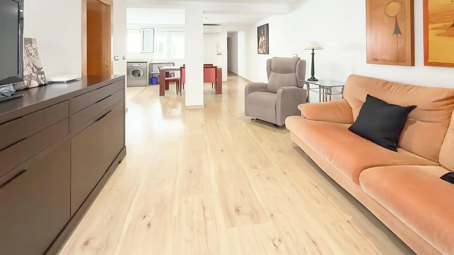 Living room of Attic for sale in Benidorm  with Air Conditioner, Heating and Parquet flooring