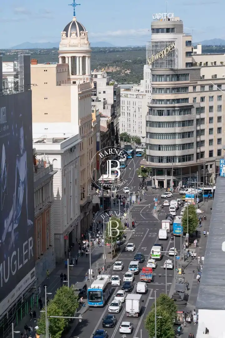 Vista exterior de Piso de alquiler en Madrid con Aire acondicionado, Calefacción y Amueblado