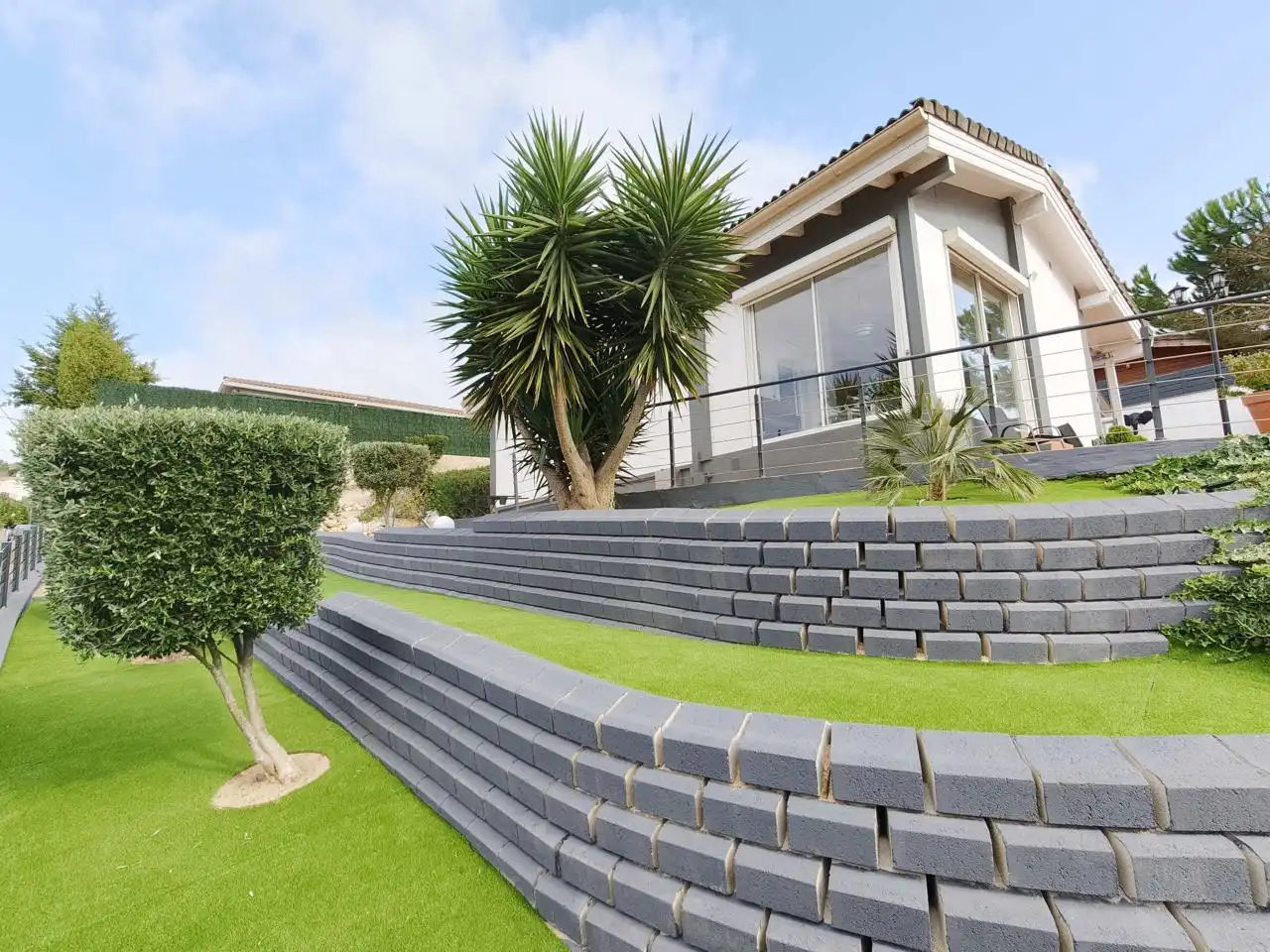 Terrassa de Casa o xalet en venda en Vidreres amb Aire condicionat, Jardí privat i Terrassa