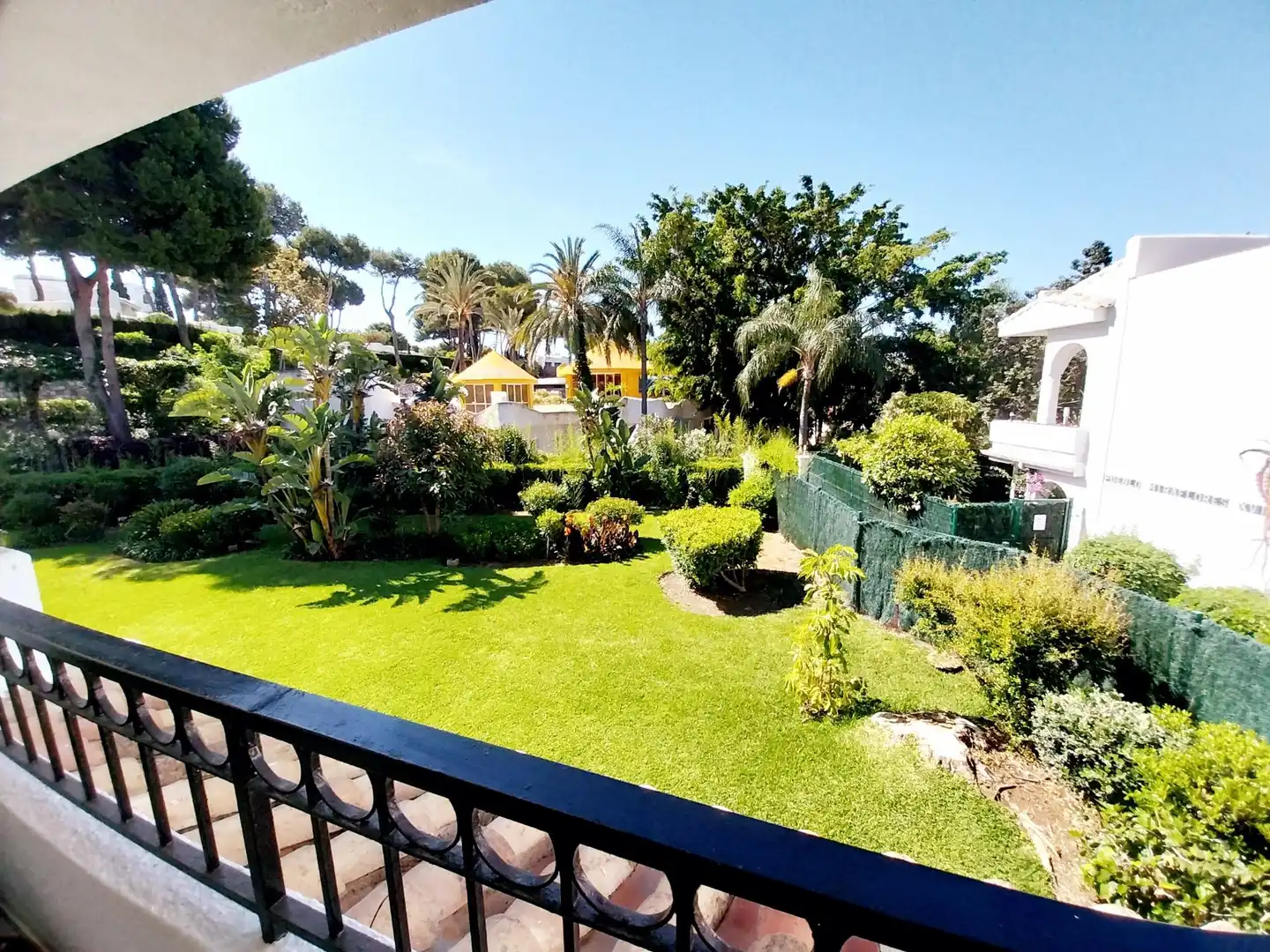 Garten von Wohnung zum Verkauf in Mijas mit Klimaanlage, Privatgarten und Terrasse