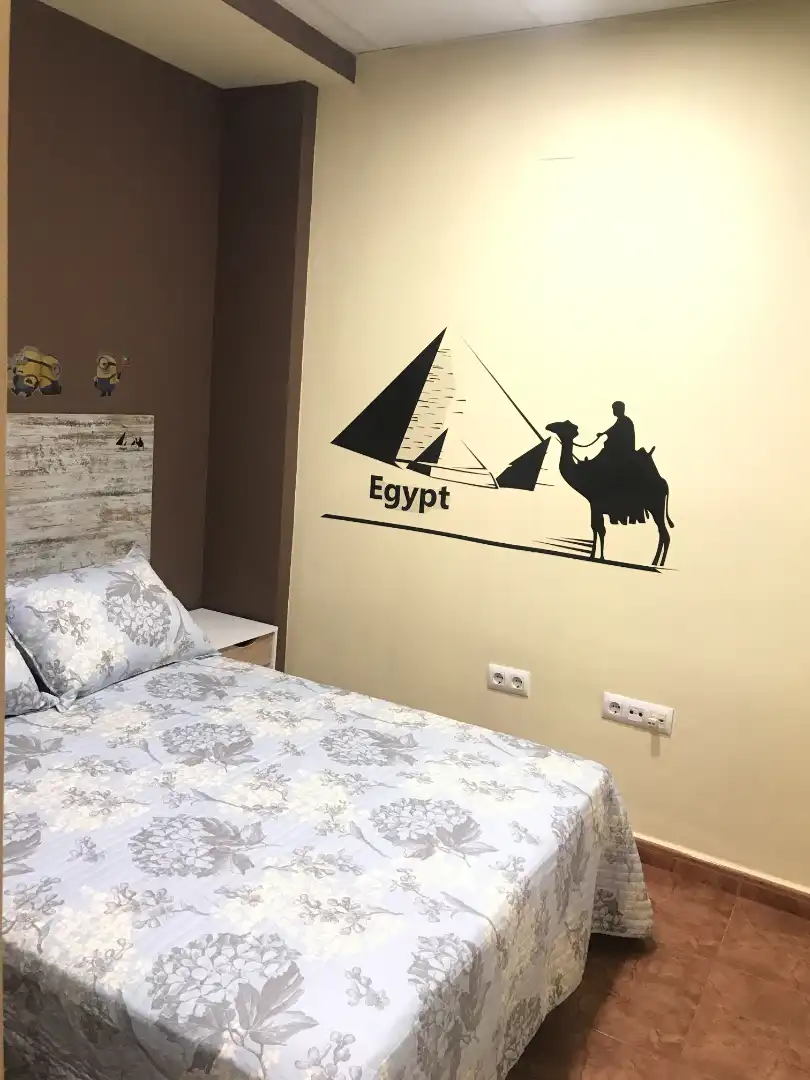 Dormitori de Apartament de lloguer en Ciudad Real amb Moblat