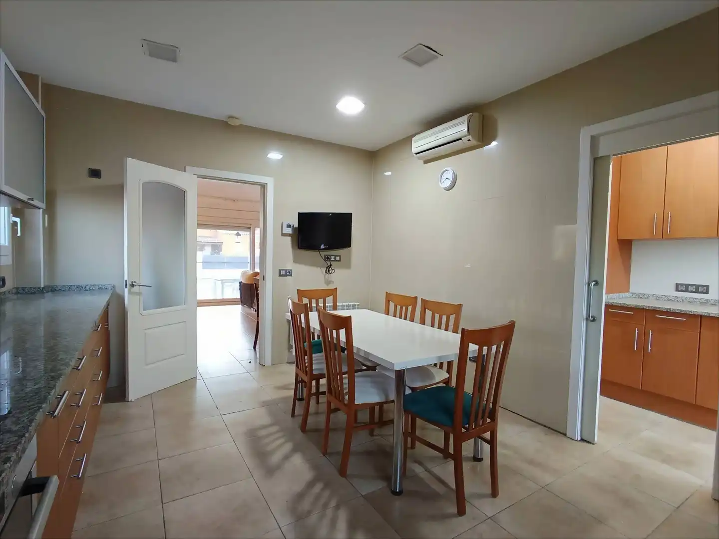 Dining room of Houses for sale in Torroella de Fluvià  with Air Conditioner, Heating and Private garden