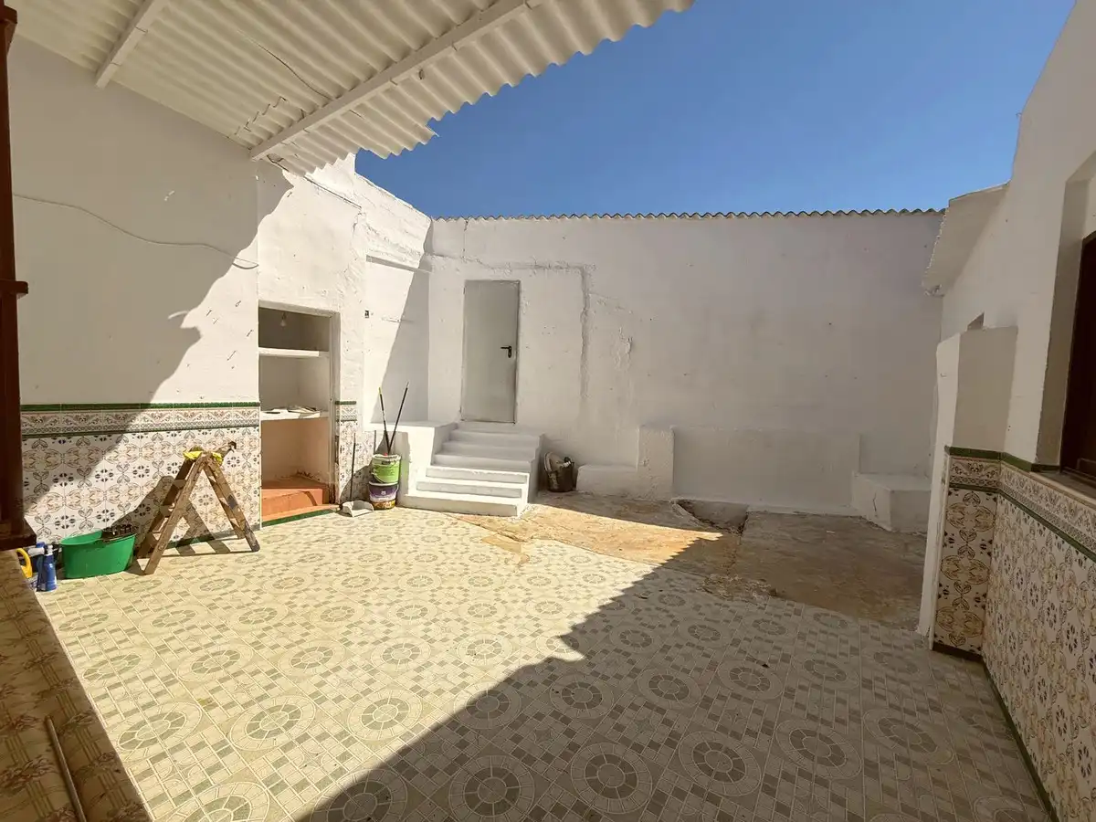 Vista exterior de Casa adosada en venta en Benamejí con Jardín privado, Terraza y Trastero