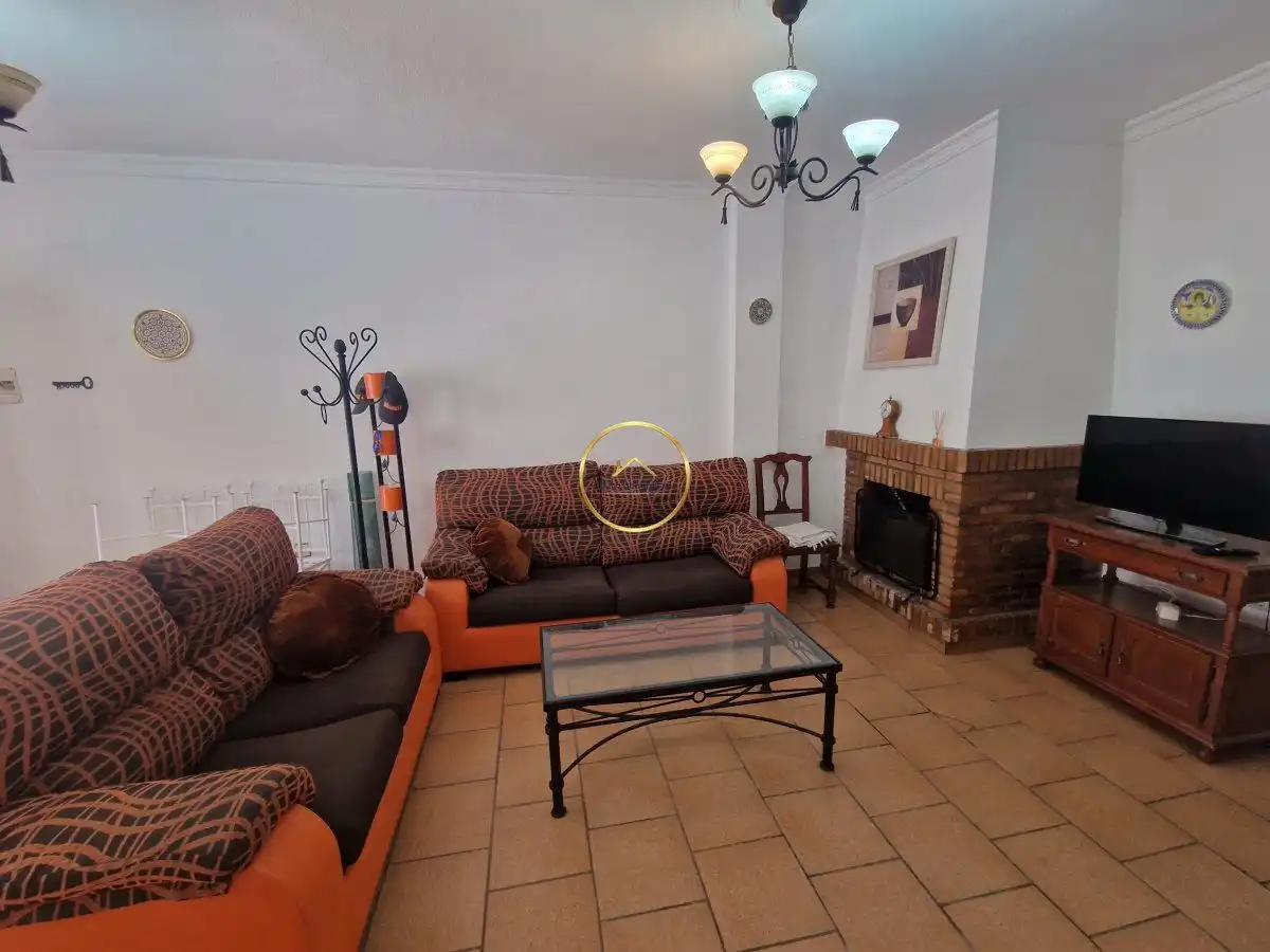 Living room of Houses for sale in Almonte  with Air Conditioner, Terrace and Swimming Pool