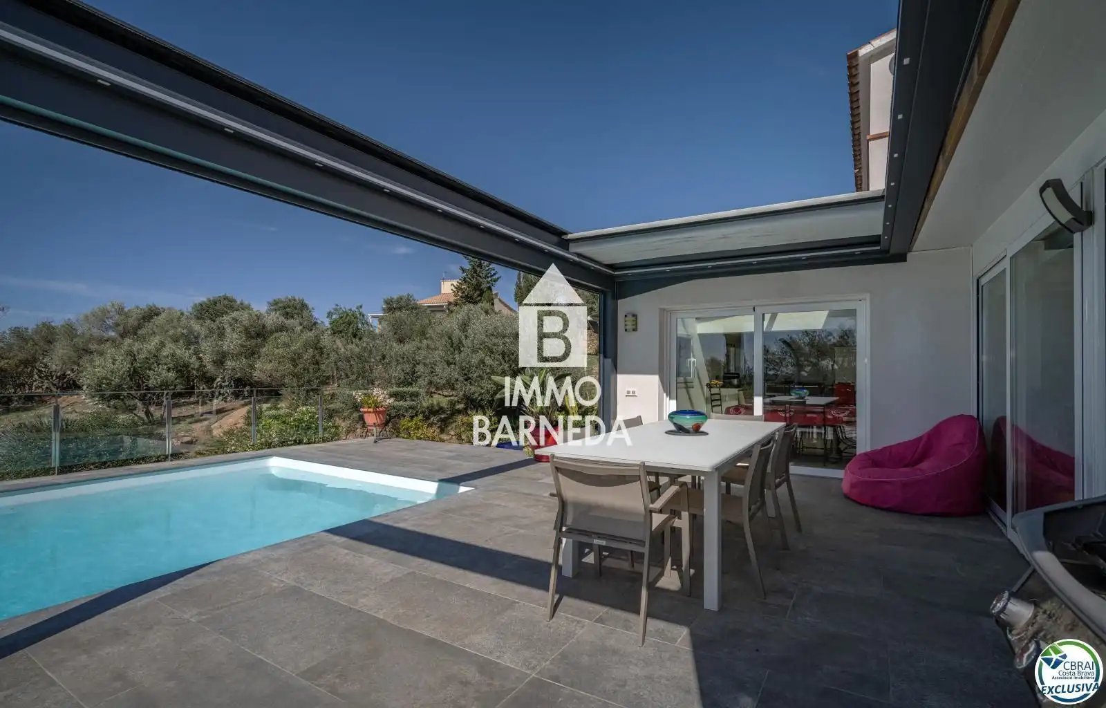 Terraza de Casa o chalet en venta en Palau-saverdera con Aire acondicionado, Calefacción y Jardín privado