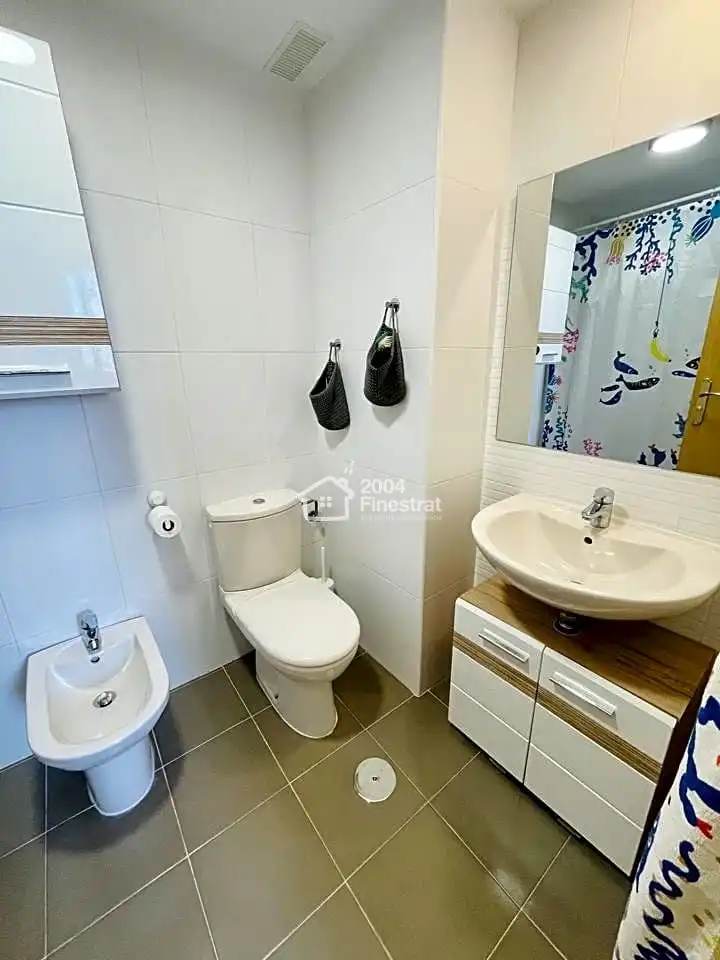 Bany de Apartament de lloguer en Villajoyosa / La Vila Joiosa amb Aire condicionat, Terrassa i Moblat