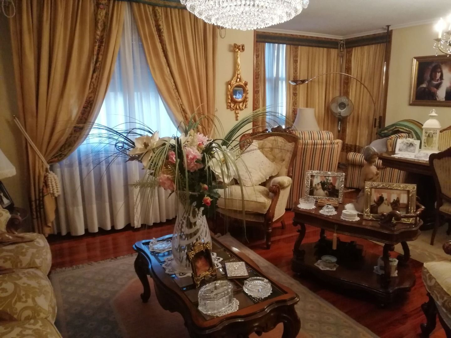 Living room of Flat for sale in Torrelavega   with Heating, Parquet flooring and Storage room