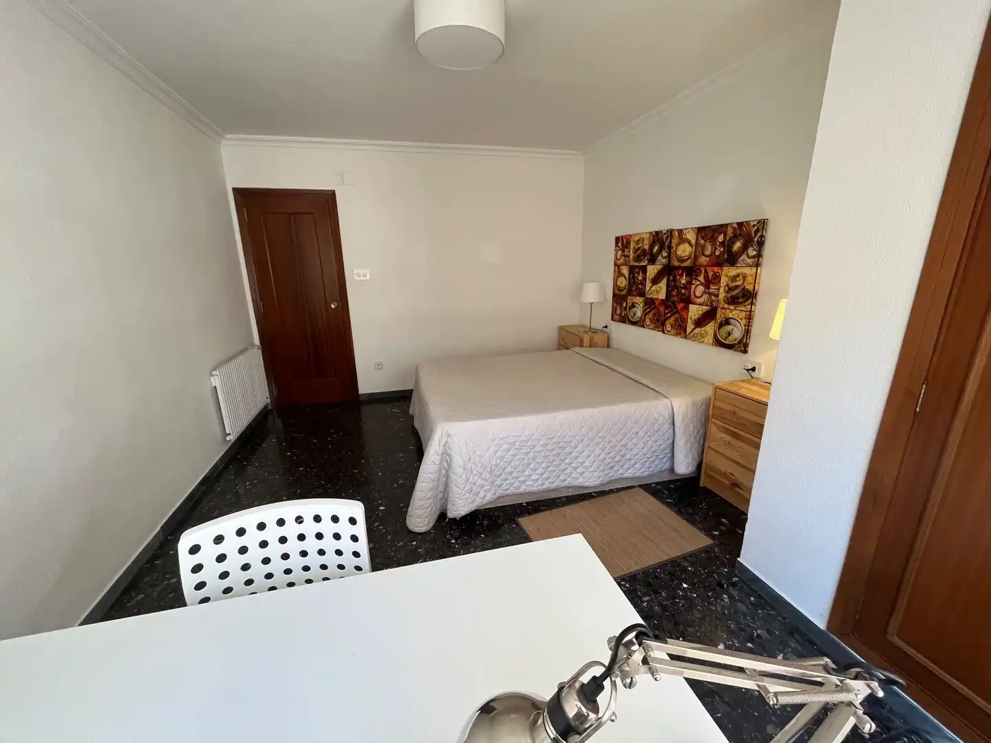 Schlafzimmer von Wohnung zur Miete in Alcoy / Alcoi mit Heizung, Terrasse und Möbliert