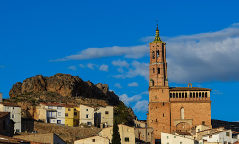 Exterior view of Flat for sale in Fuentes de Jiloca